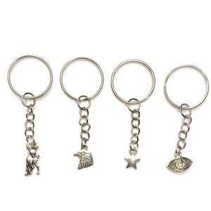 4 Piece Keychain Bundle